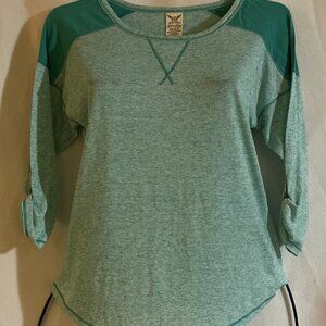 Womens Faded Glory TShirt Green in Color Very Comfy! Size XS (0-2)